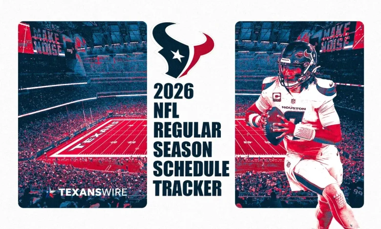 Texans 2026 schedule release: Leaks, time, opponents