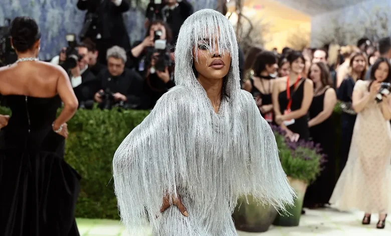 Teyana Taylor Stuns in Silver at 2026 Met Gala