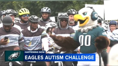 The Eagles Autism Challenge kicks off in South Philadelphia