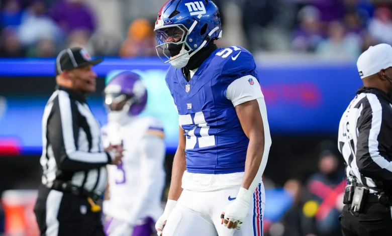 The Giants’ pass-rush math just got overhauled once again
