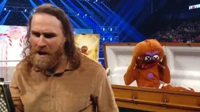The Gingerbread Man rises from the dead and gets revenge on Sami Zayn
