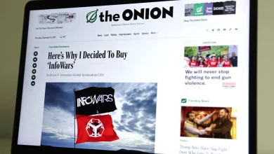 The Onion’s bid to take over Infowars moves to the Texas Supreme Court : NPR