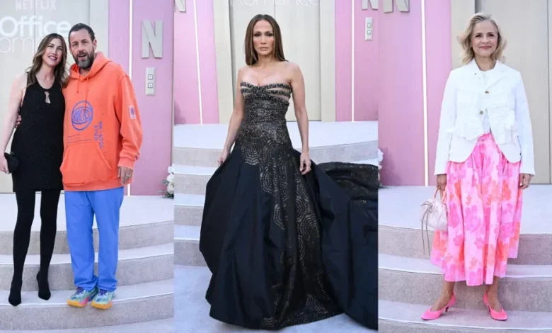 The Shoes at the ‘Office Romance’ Premiere Red Carpet, Photos