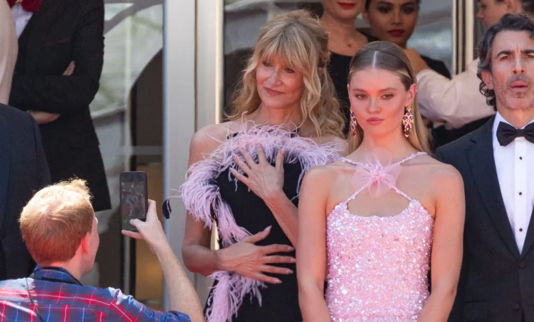 The White Lotus Season 4 Cannes Photos: Laura Dern, Chris Messina