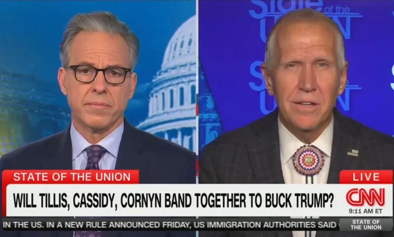 Thom Tillis Trashes Ken Paxton After Trump's Endorsement