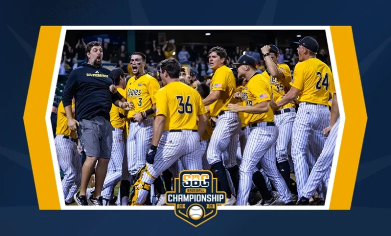 Three Semifinal Spots Claimed, Southern Miss & Texas State Remain Unbeaten at Sun Belt Baseball Championship