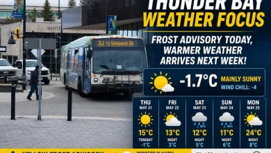 Thunder Bay Weather Focus – May 21, 2026: Frost Alert, Then Sunshine