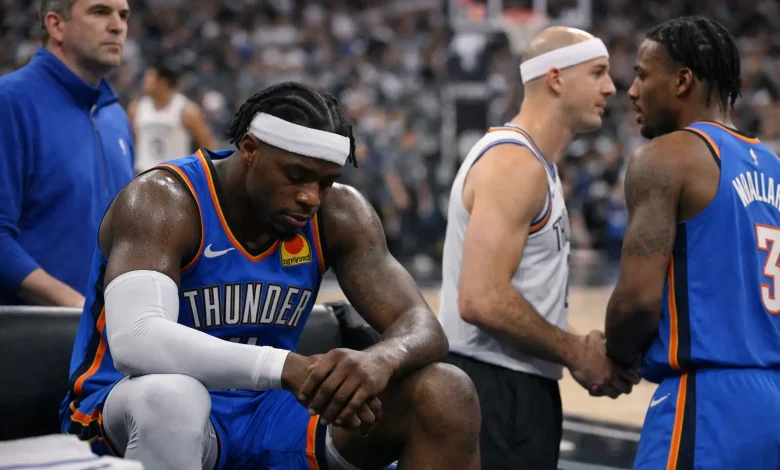 Thunder müssen Luguentz Dort im Spiel 7 ersetzen