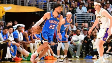 Thunder ride Ajay Mitchell's star turn to 3-0 lead over Lakers