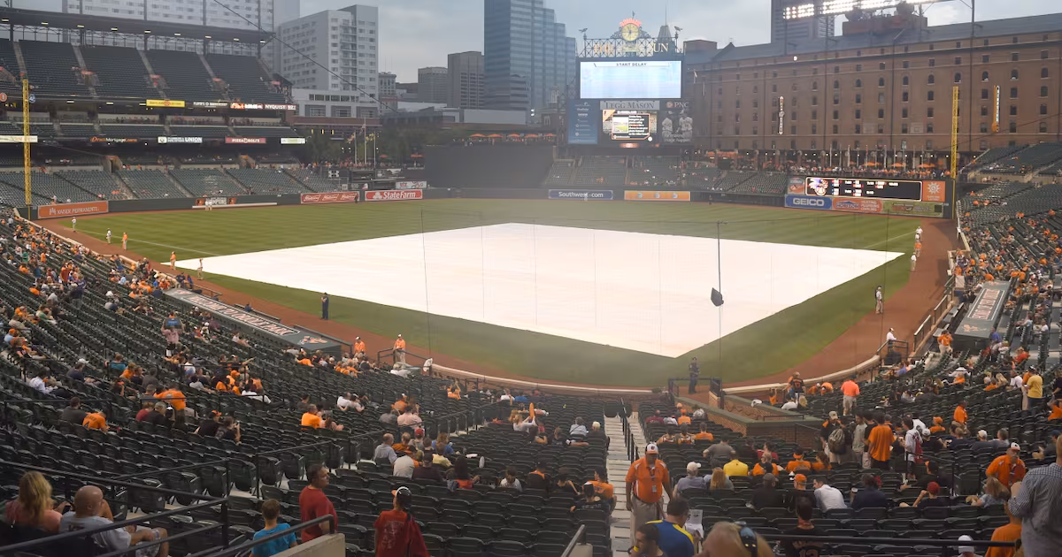 Tigers-Orioles game postponed by rain, will be made up as part of a split doubleheader Sunday