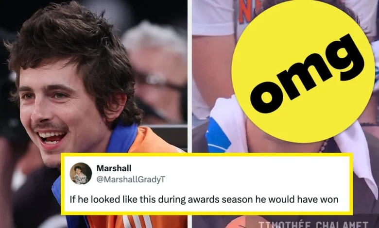 Timothée Chalamet's New Haircut Sparks Reactions