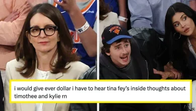 Tina Fey, Timothee Chalamet, Kylie Jenner Knicks Game Reactions