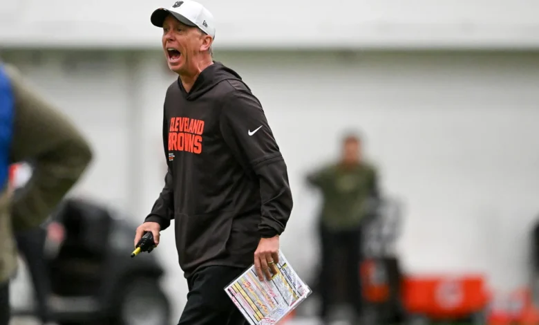 Todd Monken says Browns' QBs threw "embarrassing" interceptions at OTAs