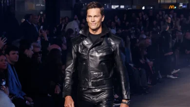 Tom Brady makes catwalk debut at Gucci event in Times Square