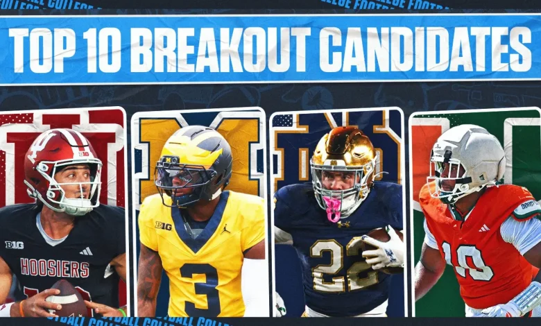 Top 10 Breakout Candidates Heading Into The 2026 College Football Season