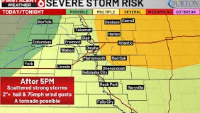 Tornado Warning canceled in Omaha metro as severe storms linger Friday night