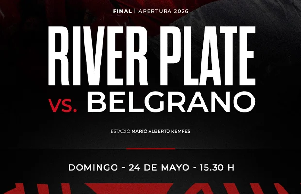 Torneo Apertura 2026 - Venta de entradas para la final