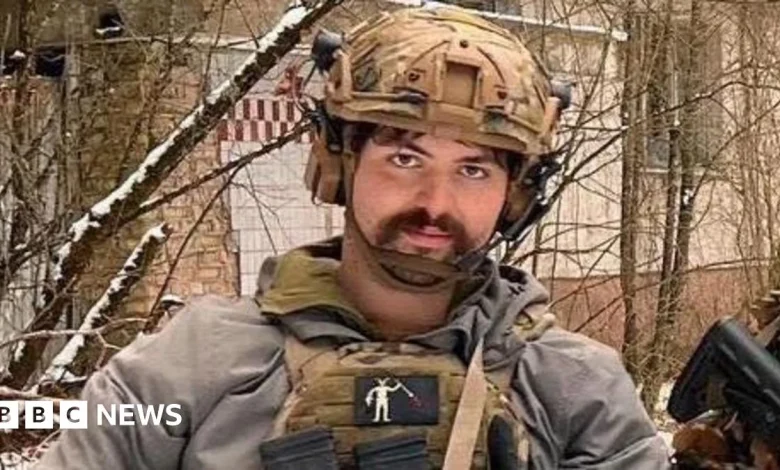 Tributes to 'brave, strong' man killed in Ukraine