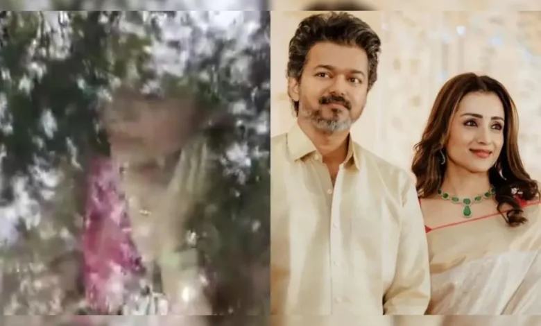 Trisha, Celebrating 43rd Birthday Today, Reaches Vijay's Home In Chennai As TVK Leads Tamil Nadu Elections