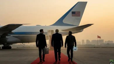 Trump Brought 17 CEOs to China. Only Two Got Seats on Air Force One: Elon Musk and Jensen Huang