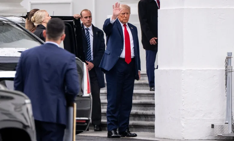 Trump Undergoes a Physical Exam at Walter Reed