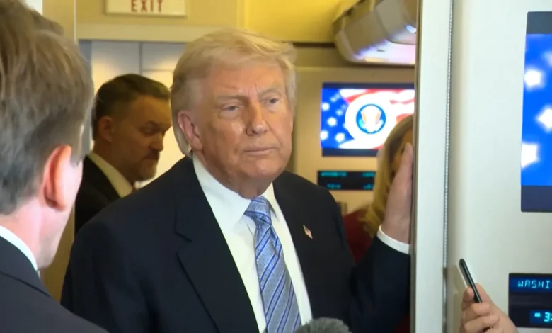 Trump calls journalist’s Iran reporting ‘treasonous’