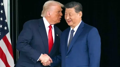 Trump in Beijing for high-stakes Xi summit to test US strength on trade, peace