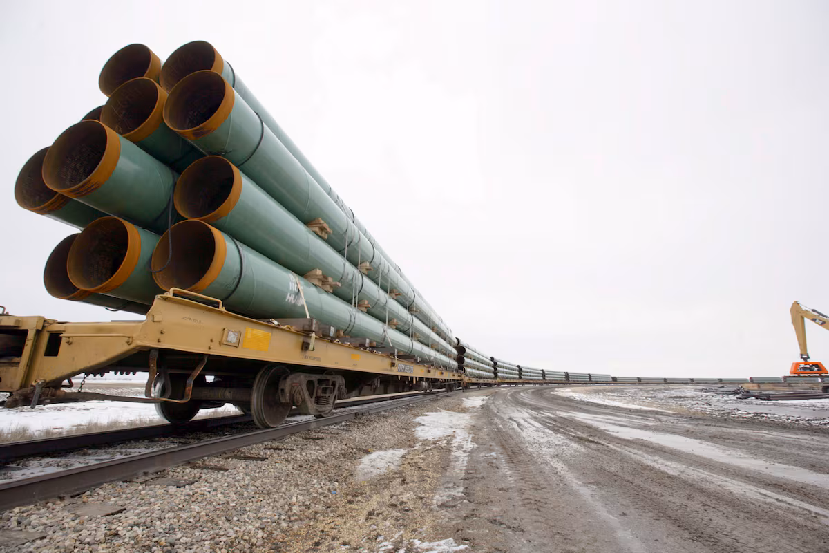 Trump signs order authorizing pipeline from Canada to Wyoming, potentially reviving parts of Keystone XL