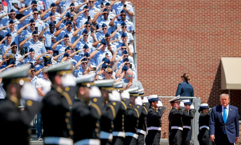 Trump tells Coast Guard grads to help lead ‘national resurgence’