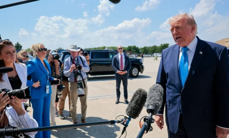 Trump, who claimed he "wasn't involved" in creation of "anti-weaponization" fund, now says he allowed it