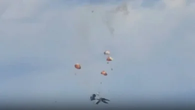 Two F-18 fighter jets have crashed during an airshow at Mountain Home Air Force Base