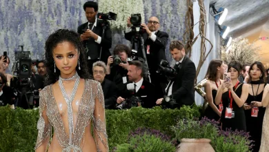 Tyla Went Full Peacock in Custom Valentino at the 2026 Met Gala