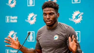 Tyreek Hill accused by 250-pound OnlyFans model of breaking her leg, then giving her a piggyback ride to sex