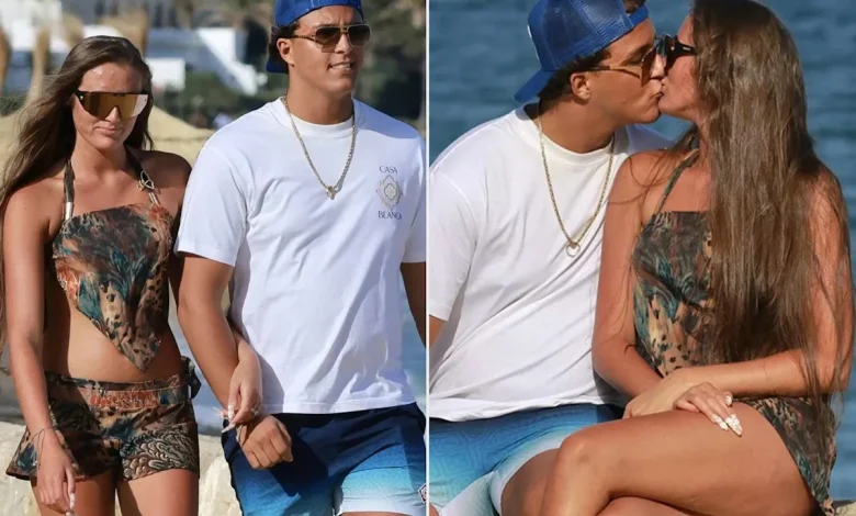 Tyson Fury’s 16-Year-Old Daughter Venezuela Hand-in-Hand with Boxer Husband, 18 on Sunny Spanish Honeymoon