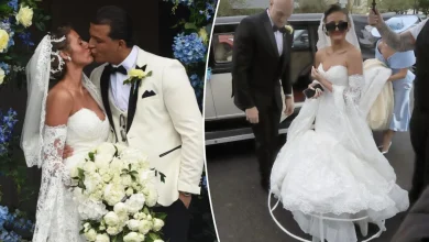 Tyson Fury's 16-year-old daughter gets married in crocs — and he beams