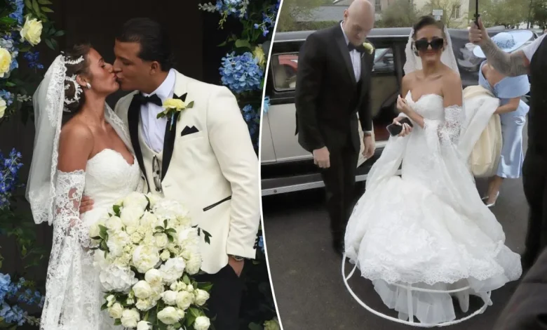 Tyson Fury's 16-year-old daughter gets married in crocs — and he beams