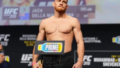 UFC Perth early weigh ins results, LIVE updates | Jack Della vs. Prates