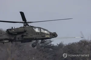 US Army's Apache helicopter makes emergency landing; no casualties reported