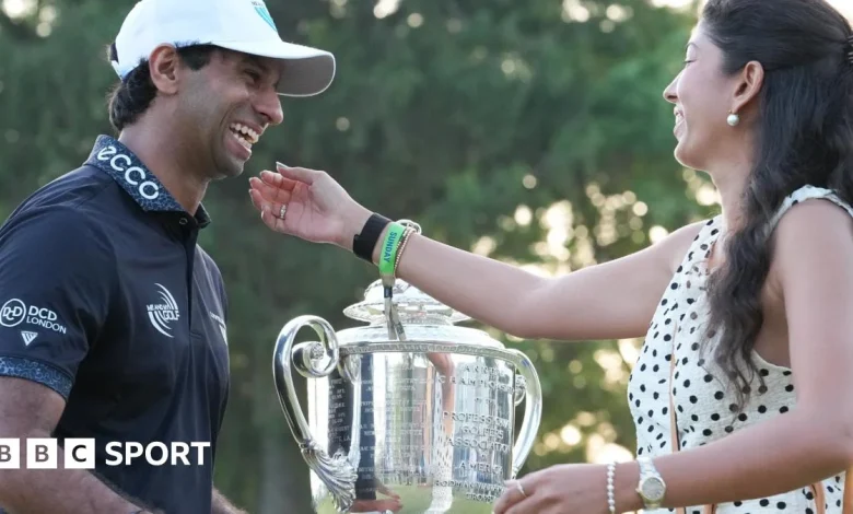 US PGA Championship 2026: England's Aaron Rai wins first major at Aronimink