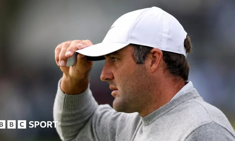 US PGA Championship 2026: Scottie Scheffler shares lead as Aronimink bites back on day one