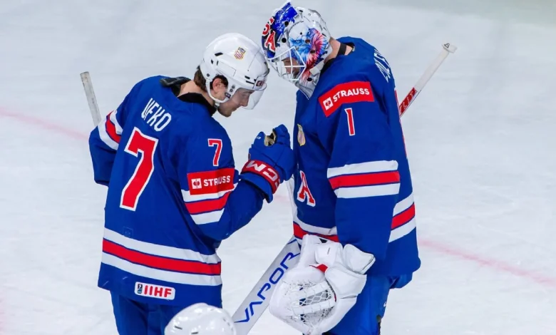 U.S. defeats Austria to set up quarterfinal at worlds vs. Canada