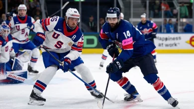 USA rebounds from opening loss with win over Britain at ice hockey worlds