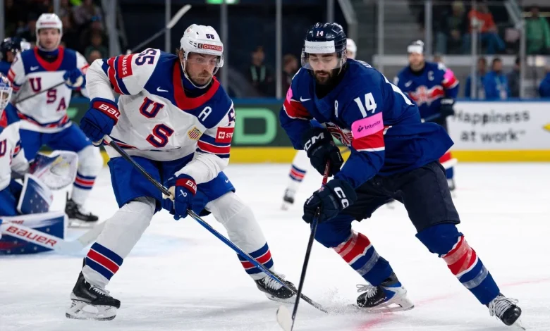 USA rebounds from opening loss with win over Britain at ice hockey worlds