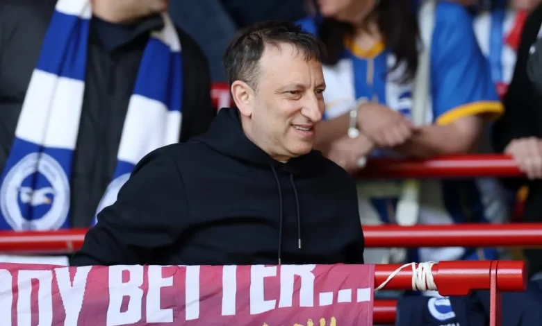 Uefa probes Brighton and Hearts connection under Tony Bloom ownership