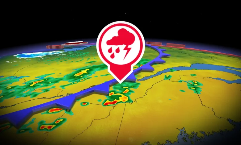 Un élément incontournable de l’été: des orages violents pourraient frapper le Québec cette semaine