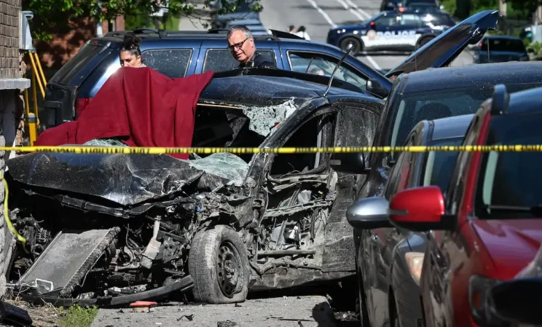Un mort dans une collision en plein quartier résidentiel à Montréal