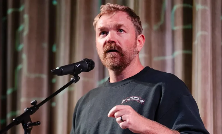 Unearthed posts show Dem Senate hopeful praising vulgar graffiti, making crude porta-potty admission