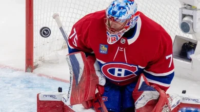 Unflappable and unpredictable, Canadiens’ Jakub Dobes embraces playoff pressure