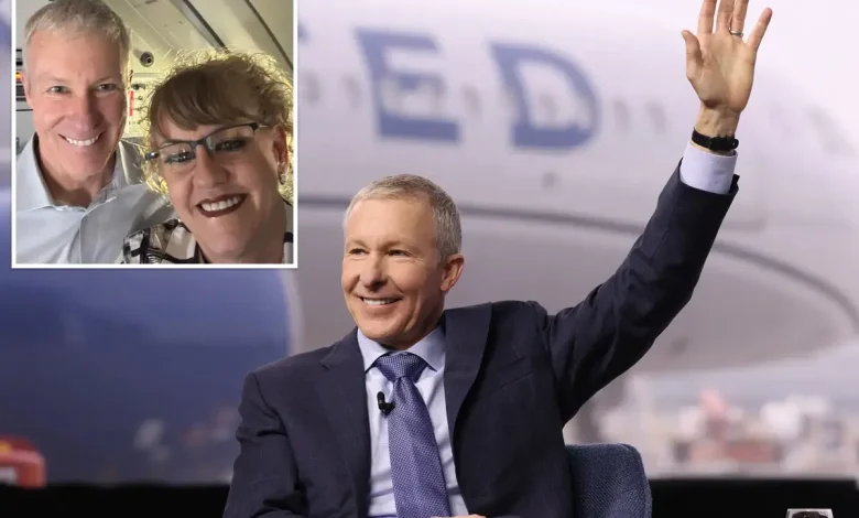 United Airlines CEO caught flying first class on American Airlines — after dissing rival carrier