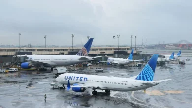 Unruly United passenger accused of attacking flight attendant as plane landed in Newark airport